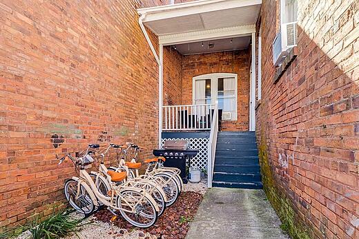 Grill Area and Bikes